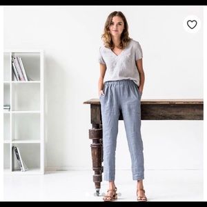 Not Perfect Linen Genova pants